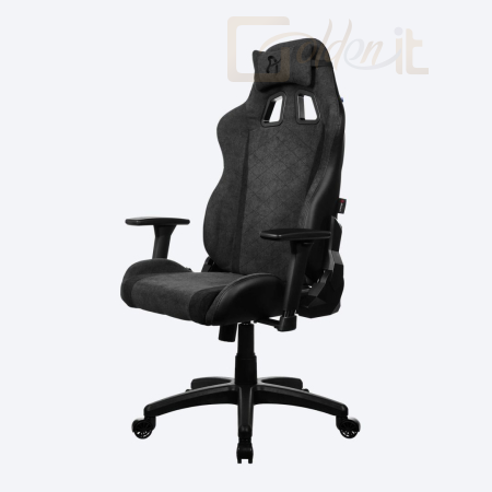 Gamer szék Arozzi Avanti Soft Fabric Gaming Chair Dark Grey - AVANTI-SFB-DG