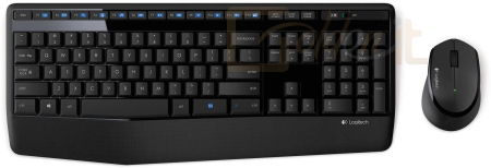 Billentyűzet Logitech MK345 Comfort Wireless Keyboard Combo Black US - 920-006489