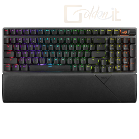 Billentyűzet Asus ROG Strix Scope II 96 Wireless Storm Black US - 90MP037A-BKUA01