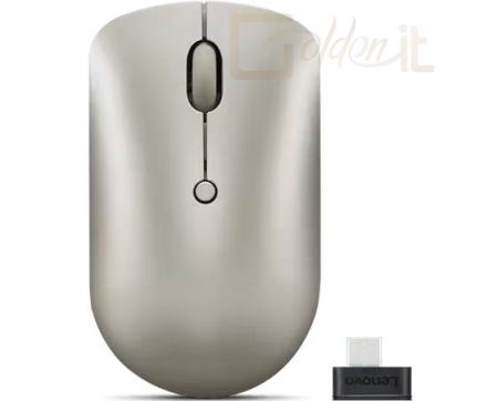 Egér Lenovo 540 USB-C Wireless Compact Mouse Sand - GY51D20873