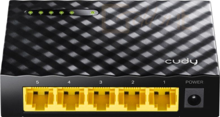 Hálózati eszközök Cudy GS105D 5-Port Switch Black - GS105D