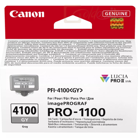 Nyomtató - Tintapatron Canon PFI-4100 Grey tintapatron - 6783C001AA