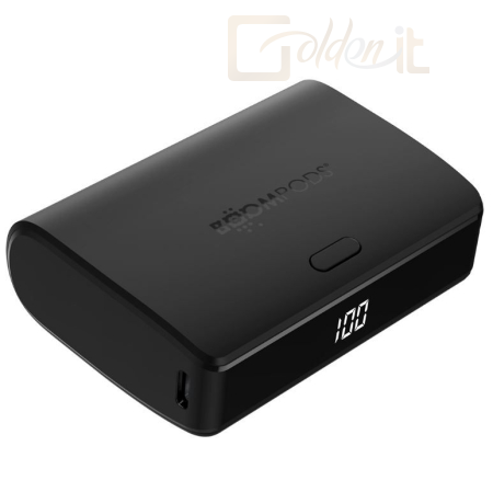 Powerbank vésztöltők Boompods Powerboom 10000mAh PowerBank Black - PM10PD