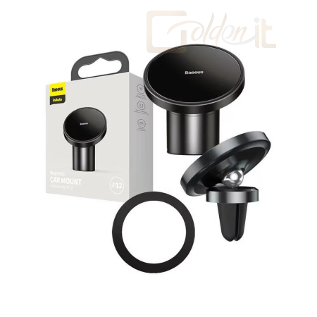 Okostelefon kiegészítő Baseus NeoGravity Magnetic Car Mount Black - C40141501113-00