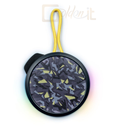 Hangfal Bigben Interactive Party Nano Bluetooth Speaker Yellow/Camo - PARTYBTIPNANOCBKY