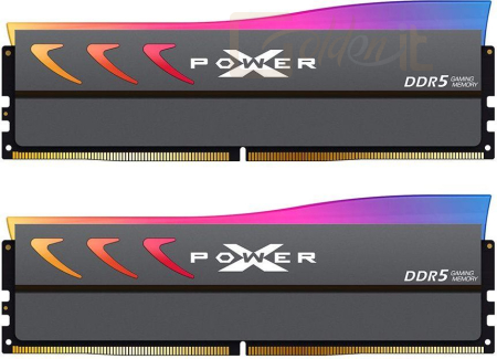 RAM Silicon Power 32GB DDR5 6000MHz Kit(2x16GB) XPOWER Storm RGB Gaming Black - SP032GXLWU60AFDK