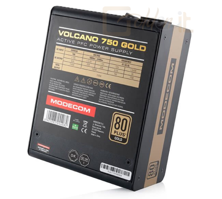Táp Modecom 750W 80+ Gold Volcano - ZAS-MC90-SM-750-ATX-VOLCANO-GOLD