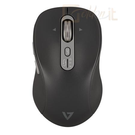 Egér V7 MW600BT Dual Mode Bluetooth 2.4Ghz Fast Side Scroll Mouse Black - MW600BT