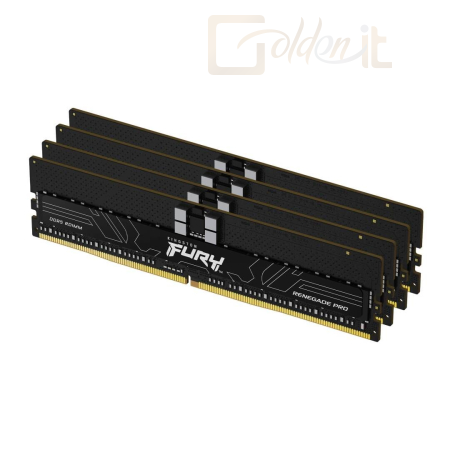 RAM Kingston 128GB DDR5 6800MHz Kit(4x32GB) Fury Renegade Pro Black - KF568R34RB2K4-128