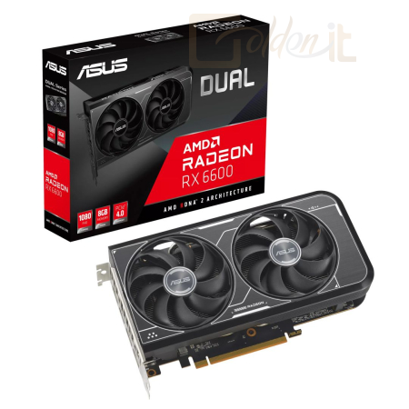 Videókártya Asus DUAL-RX6600-8G-V3 - DUAL-RX6600-8G-V3