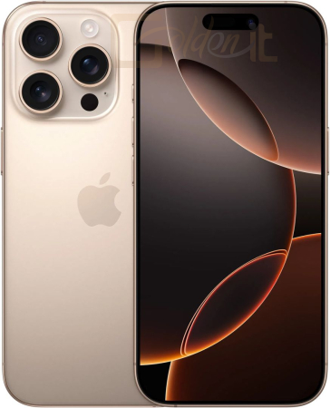 Mobil készülékek Apple iPhone 16 Pro 128GB Desert Titanium - MYNF3