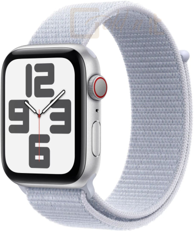 Okosóra Apple Watch SE2 v3 GPS + Cellular 40mm Silver Alu Case with Blue Cloud Sport Loop - MXGE3