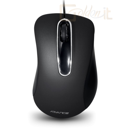 Egér Advance Shape 3D Mouse Black - S-3D-BK