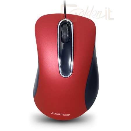 Egér Advance Shape 3D Mouse Red - S-3D-RE