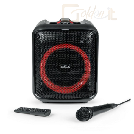 Hangfal Bigben Interactive Cube Bluetooth Speaker Black - PARTYBTHPMAX