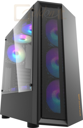Ház darkFlash Melody Tempered Glass Black - MELODY