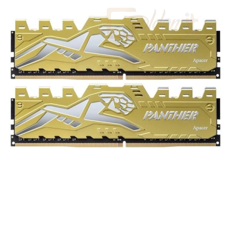 RAM Apacer 16GB DDR4 3200MHz Kit(2x8GB) Panther Golden - AH4U16G32C28Y7GAA-2