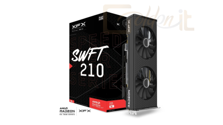 Videókártya XFX RX7800 XT Speedster SWFT 210 Core Edition - RX-78TSWFTFP