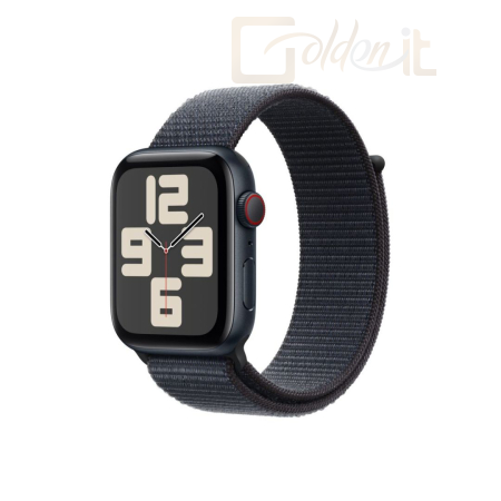 Okosóra Apple Watch SE2 v3 GPS + Cellular 44mm Midnight Alu Case with Ink Sport Loop - MXGN3
