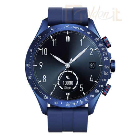 Okosóra Xiaomi Haylou Solar Pro Smartwatch Blue - SOLAR PRO BLUE