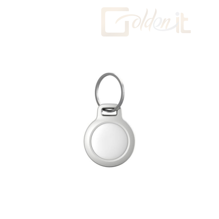 Okostelefon kiegészítő Nomad Rugged Keychain, white - Apple AirTag - NM01034285