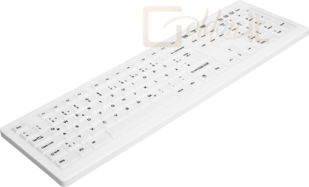 Billentyűzet Cherry AK-C8100 Active Key Keyboard White US - AK-C8100F-U1-W/US