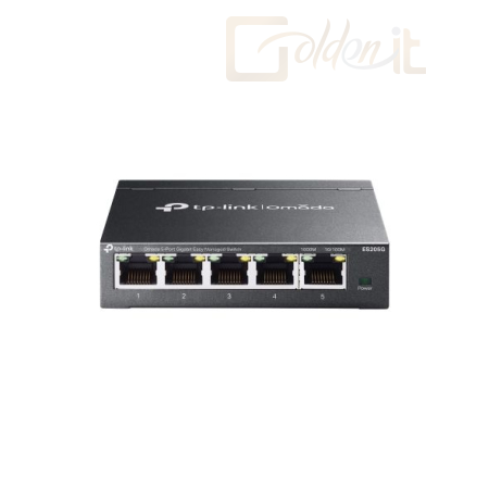 Hálózati eszközök TP-Link ES205G 5-Port Switch Black - ES205G