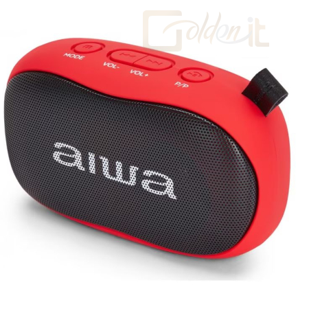 Hangfal Aiwa BS-110RD Blutooth Speaker Red - BS-110RD