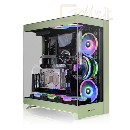 Ház Thermaltake CTE E550 Tempered Glass Matcha Green - CA-1Z8-00MEWN-00