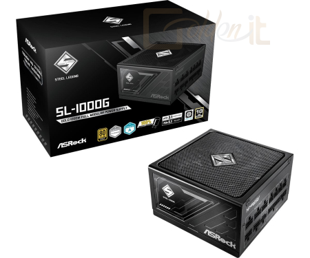 Táp ASRock 1000W 80+ Gold Steel Legend SL-1000G - SL-1000G