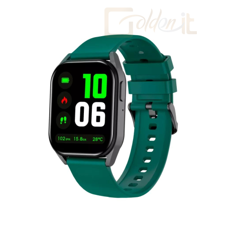 Okosóra Canyon Chatter SW-58 Smart Watch Black/Green - CNS-SW58BG