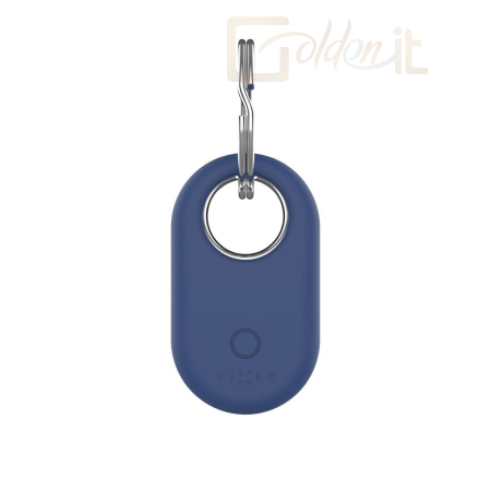 Okostelefon kiegészítő FIXED Silky szilikon tok Samsung SmartTag2-höz, kék - FIXSILD-1334-BL