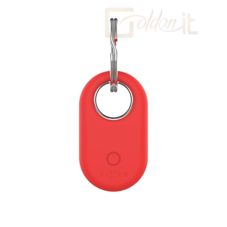 Okostelefon kiegészítő FIXED Silky szilikon tok Samsung SmartTag2-höz, piros - FIXSILD-1334-RD