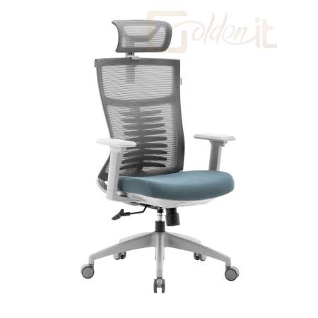 Gamer szék RaidMax EK601 Gaming Chair Grey - EK601GY