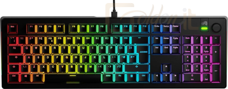 Billentyűzet Glorious GMMK 3 100% Prebuilt RGB Mechanical Gaming Keyboard Black UK - GATA-2853