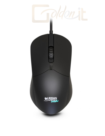 Egér URBAN factory Cyclee Wired mouse Black - GWM01UF
