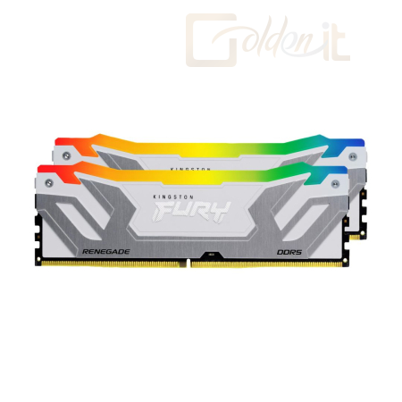 RAM Kingston 48GB DDR5 8400MHz Kit(2x24GB) Fury Renegade RGB White/Silver - KF584CU40RWAK2-48