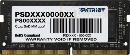 RAM - Notebook Patriot 16GB DDR4 2400MHz SODIMM Signature Line - PSD416G240081S