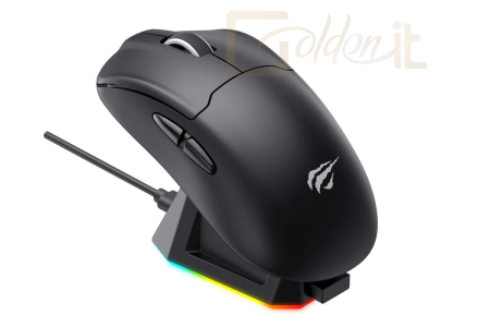 Egér HAVIT Gamenote MS979WB Wireless Bluetooth RGB Gaming Mouse Black - MS979WB