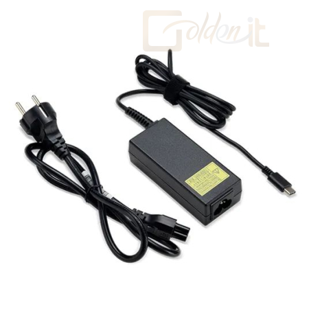 Notebook kiegészitők Acer 65W Type-C Adapter EU Black - GP.ADT11.028
