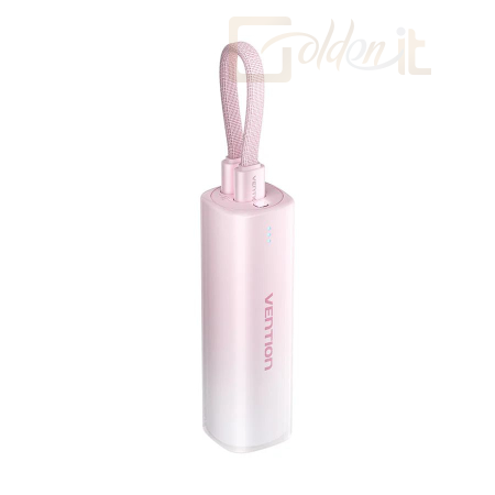 Powerbank vésztöltők Vention FHWR0 5000mAh PowerBank Gradient Red - FHWR0