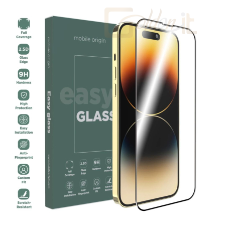 Okostelefon kiegészítő Mobile Origin EasyGlass Apple iPhone 14 Pro Max - FRL-EG-I14PROMAX