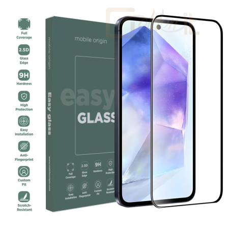 Okostelefon kiegészítő Mobile Origin EasyGlass Samsung Galaxy A55 5G - FRL-EG-A555G