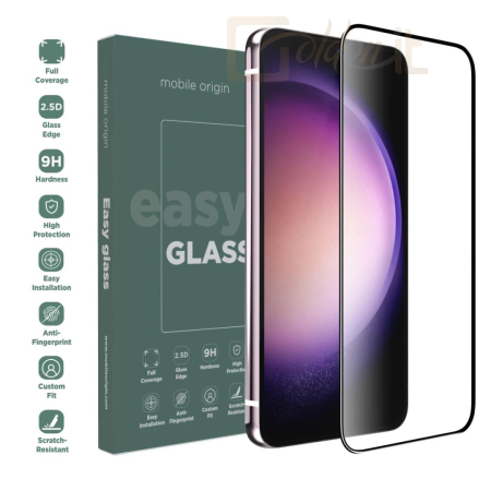 Okostelefon kiegészítő Mobile Origin EasyGlass Samsung Galaxy S23+ - FRL-EG-GS23PLUS