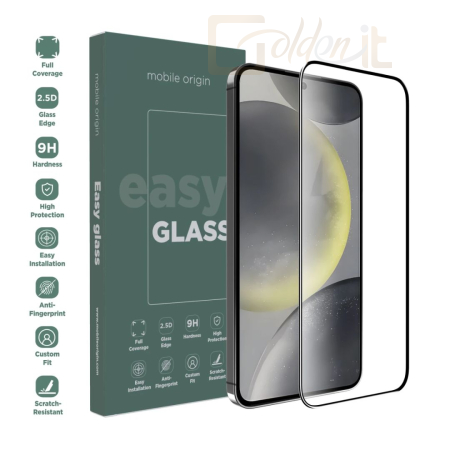 Okostelefon kiegészítő Mobile Origin EasyGlass Samsung Galaxy S24+ - FRL-EG-GS24PLUS