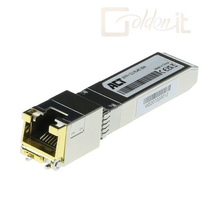 Hálózati eszközök ACT SFP+ 10Gbase copper RJ45 transceiver coded for HP / HPE /Aruba / Procurve (813874-B21) - TR0026
