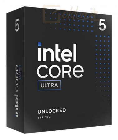 Processzorok Intel Core Ultra 5-225F 3,3GHz 20MB LGA1851 BOX (Ventilátor nélkül) - BX80768225F