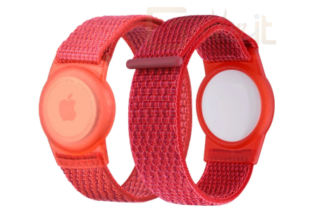 Okostelefon kiegészítő Mobile Origin AirTag Strap Red - FRL-ATSTR-RED