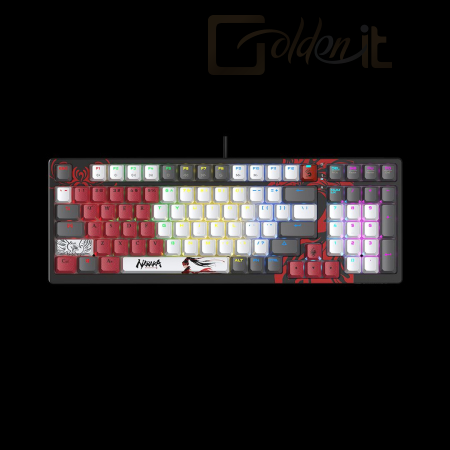 Billentyűzet A4-Tech Bloody S98 Naraka RGB Mechanical Gaming Keyboard US - A4TKLA47387