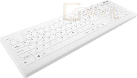 Billentyűzet Cherry AK-C8112 Medical Wireless Keyboard White UK - AK-C8112-FU1-W/GB